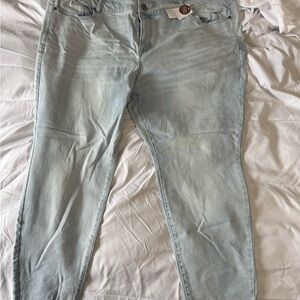 Lane Bryant Women's Light Blue Skinny Jeans